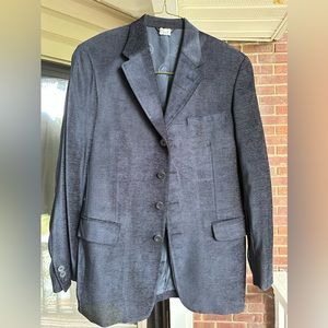 Versace jacket size M color dark blue .See the video for the true color .